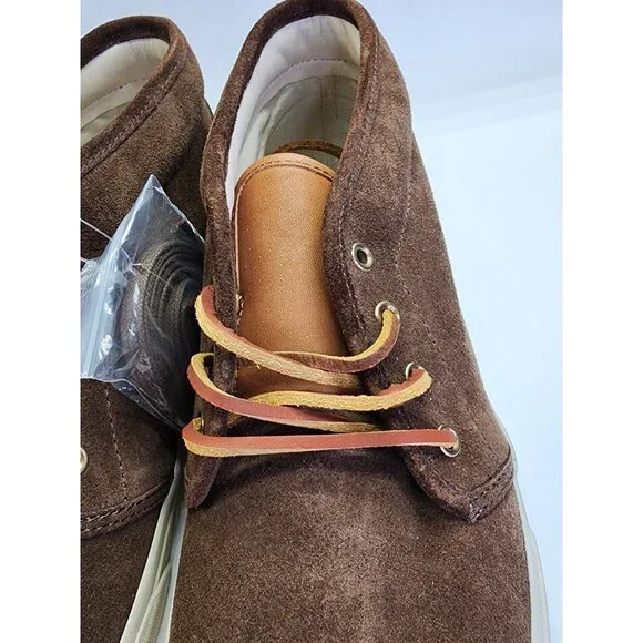 Polo Ralph Lauren Keaton Suede Chukka Boots Size 10.5D Brown Lace Up Casual - Picture 8 of 13